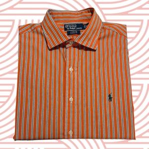 Men’s Vintage Polo Ralph Lauren Casual Button Down Shirt